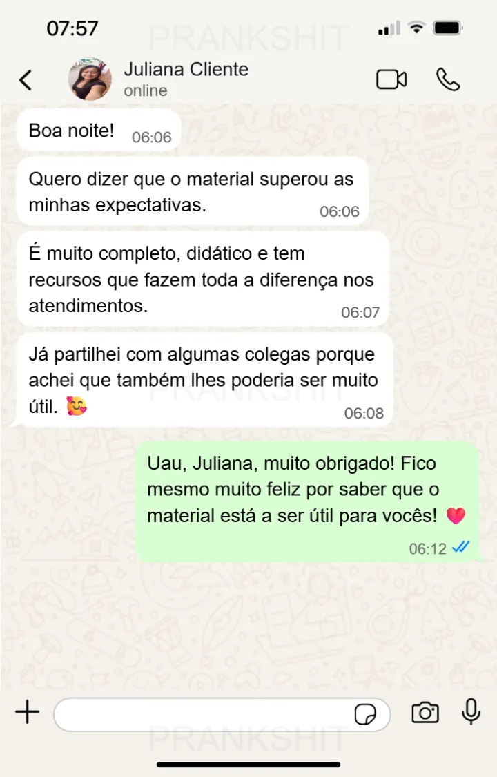 Depoimento de profissional que utiliza a Biblioteca Neuro Visual